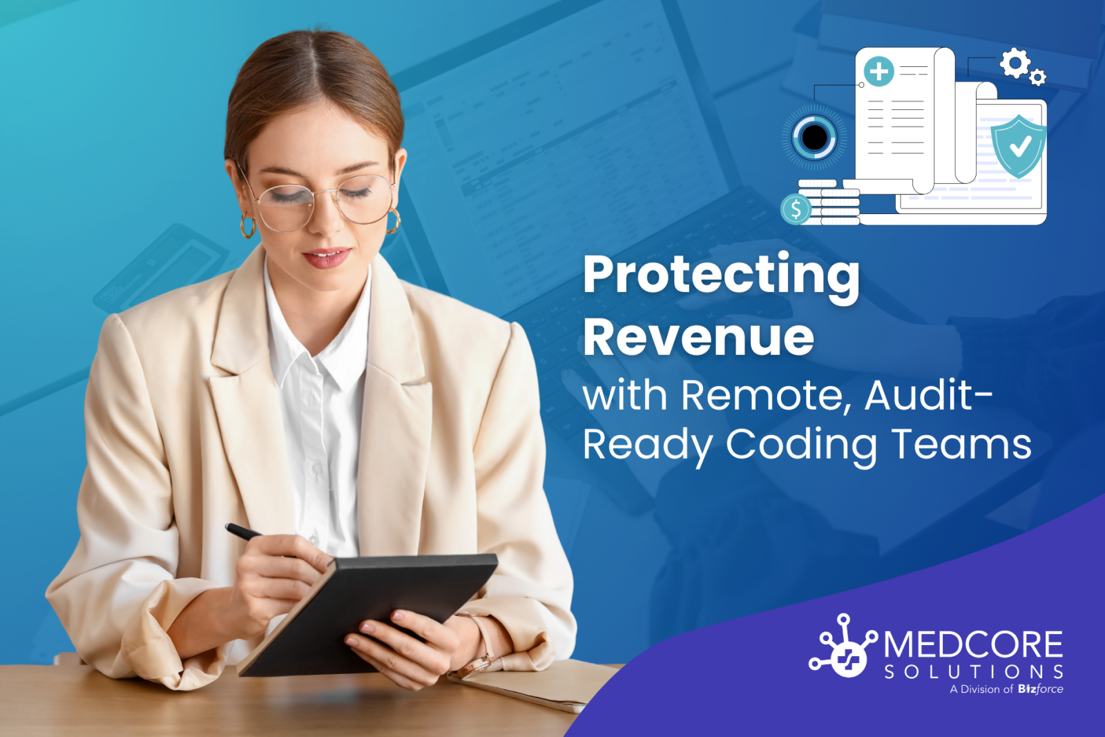 doctor working with Certified professional coders