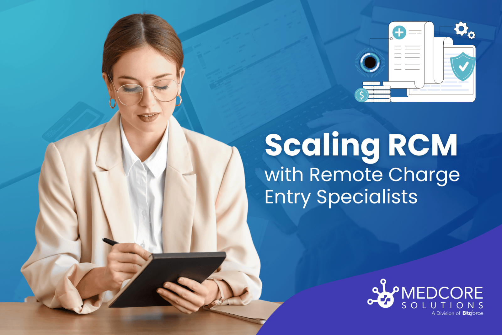 Scaling RCM with Remote Charge Entry Specialists blog title