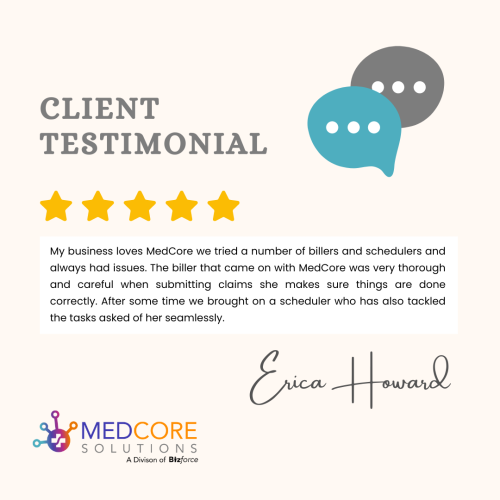 MedCore's healthcare staffing client testimonial